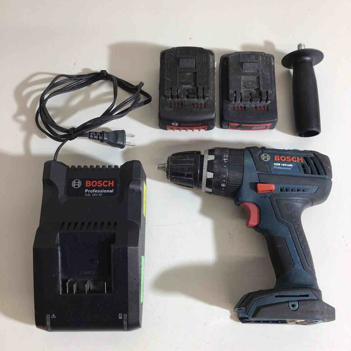 BOSCH コードレス振動ドリルドライバ GSB18V-LIN【戸田店】