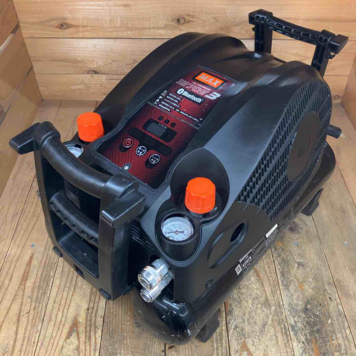 【現状品】★マックス(MAX) 高圧専用エアコンプレッサー AK-HH1270E3_ブラック【所沢店】