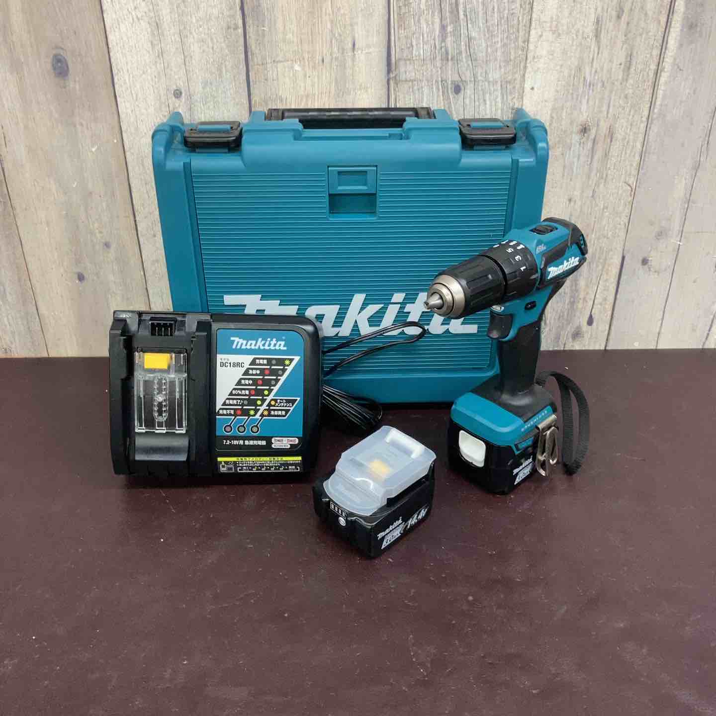 中古品】マキタ(makita) コードレス振動ドリルドライバー HP473DRFX