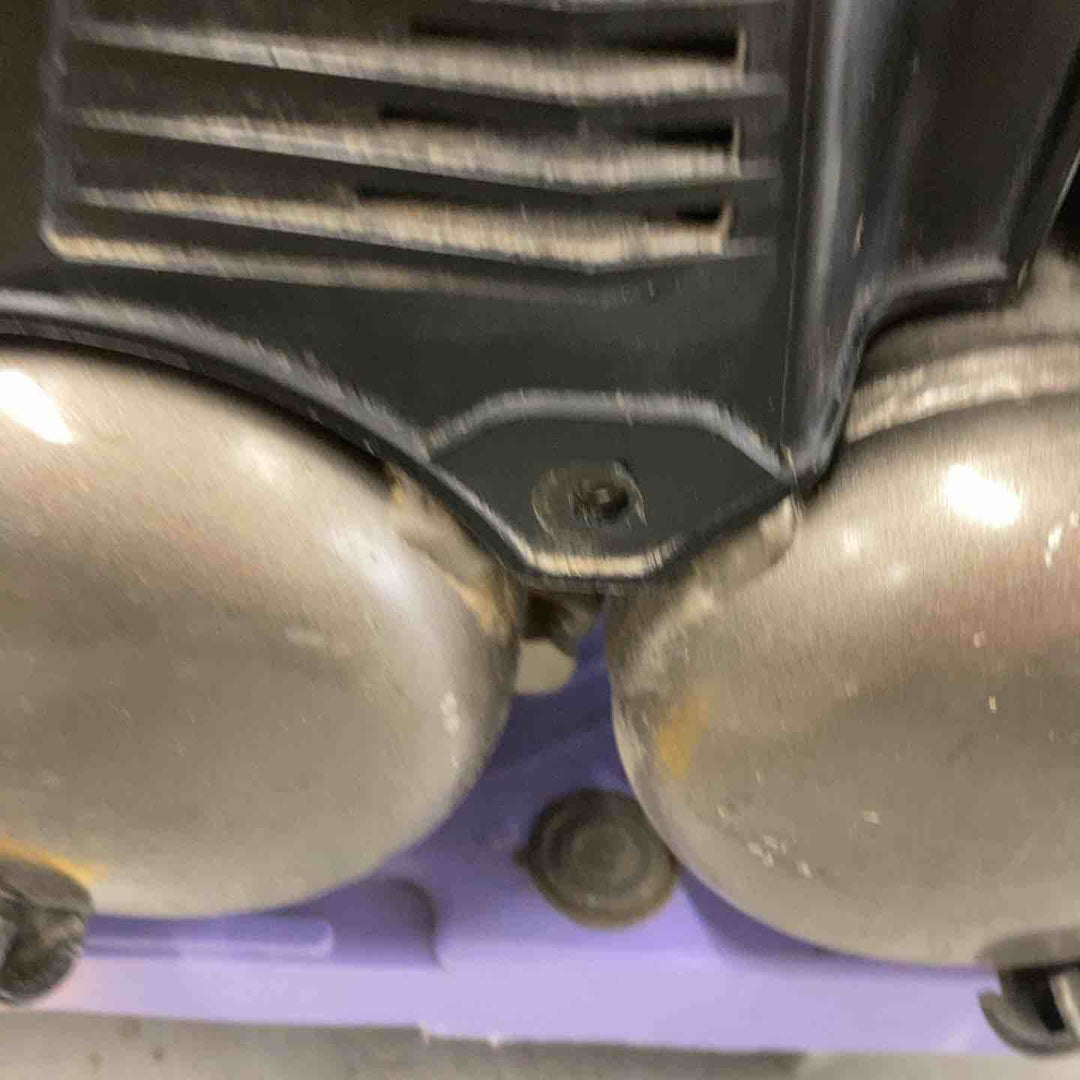 ★ハイコーキ(HIKOKI ※旧:日立工機) エアコンプレッサー EC1245H　満タン時間5分25秒 コード補修あり、異音有、ビス一か所欠品【戸田店】