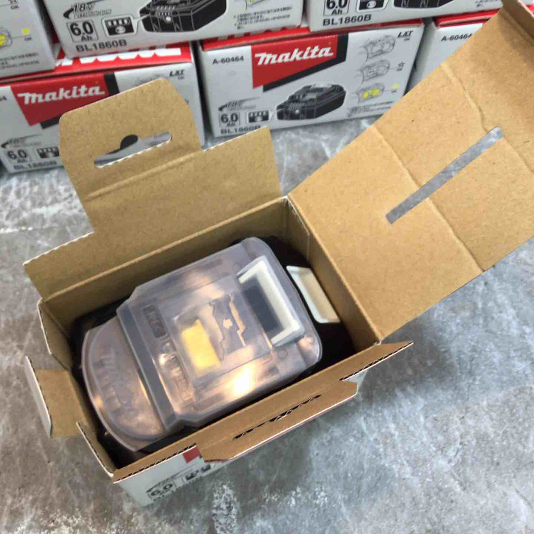 【未使用品】10個セット 純正 マキタ makita リチウムイオンバッテリ BL1860B【八潮店】