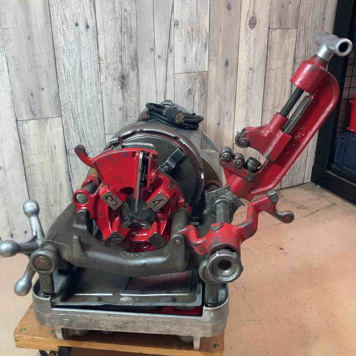 【中古品／店頭受取り限定】 レッキス(REX) ねじ切り機 80ADXIII 牛若 80ADX3 【東大和店】