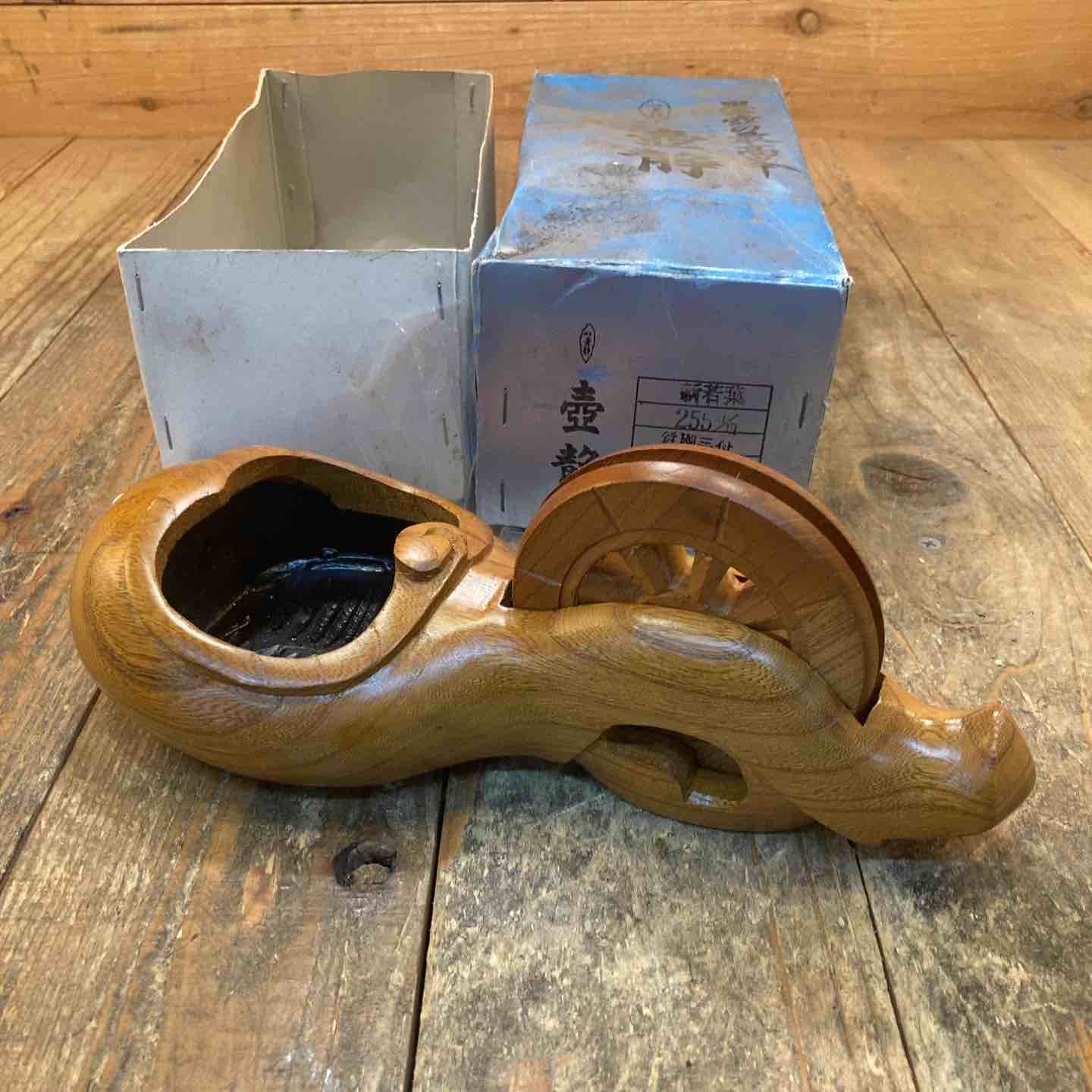 ◇ 壺静 新若葉 木製墨壷（255mm）【所沢店】 – アクトツール