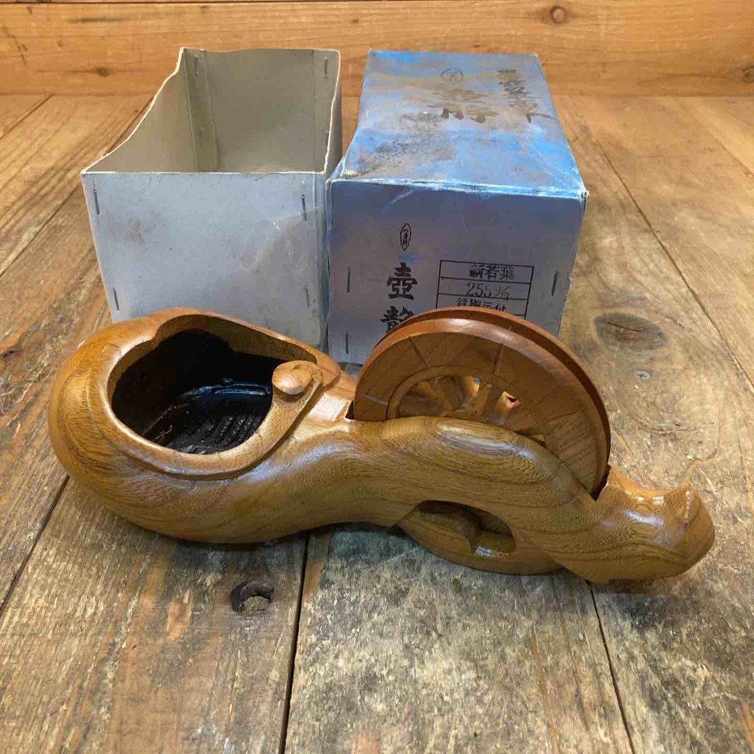 ◇ 壺静 新若葉 木製墨壷（255mm）【所沢店】