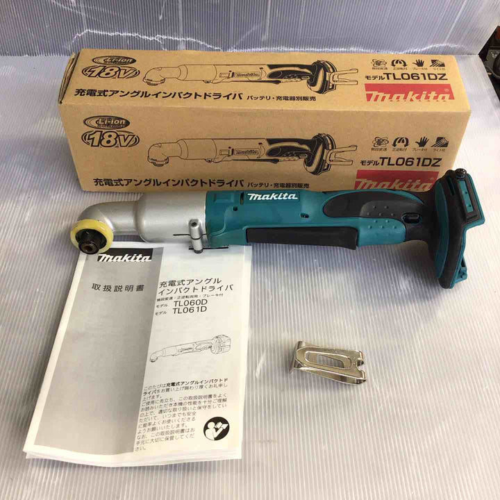 ★マキタ(makita) 充電式アングルインパクトドライバ 18V TL061DZ【草加店】