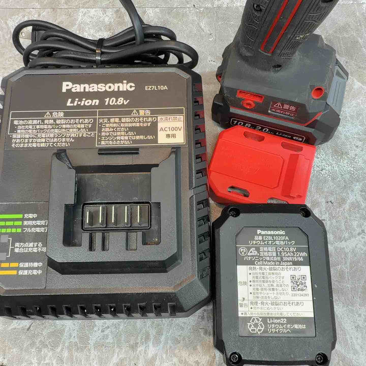 ★パナソニック(Panasonic) コードレスドリルドライバー EZ1D31F10D-R【八潮店】