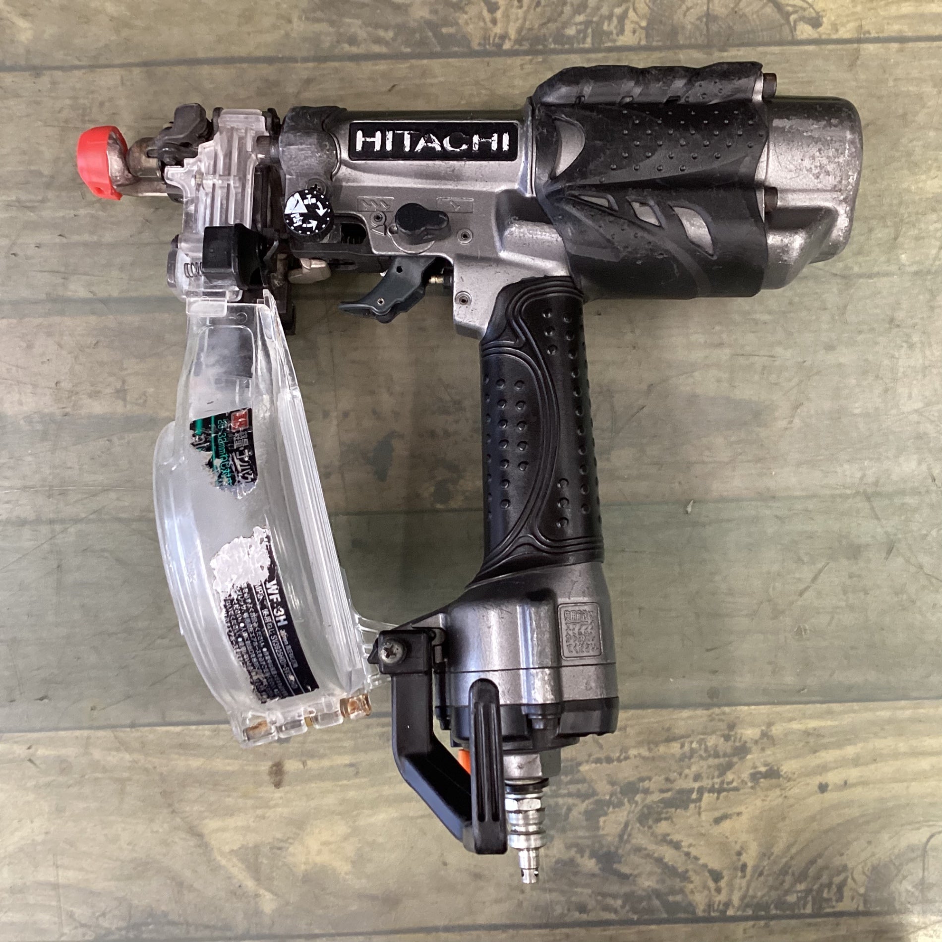 【中古品】 ハイコーキ(HIKOKI ※旧:日立工機) 高圧エアネジ打ち機 WF3H(L) 【東大和店】 ☆ ハイコーキ(HIKOKI ※旧:日立工機) 高圧エアネジ打ち機 WF3H(G