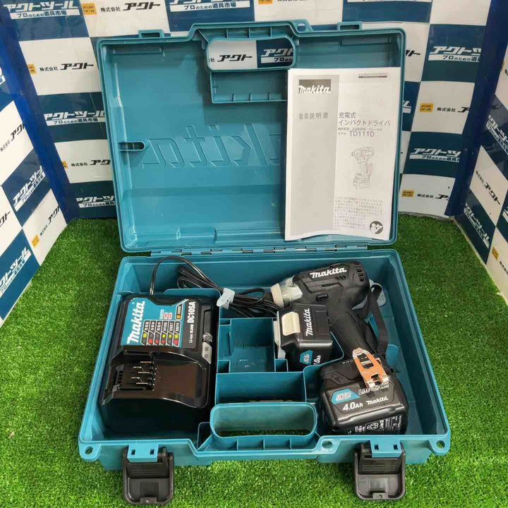 ★マキタ(makita) コードレスインパクトドライバー TD111DSMXB【草加店】