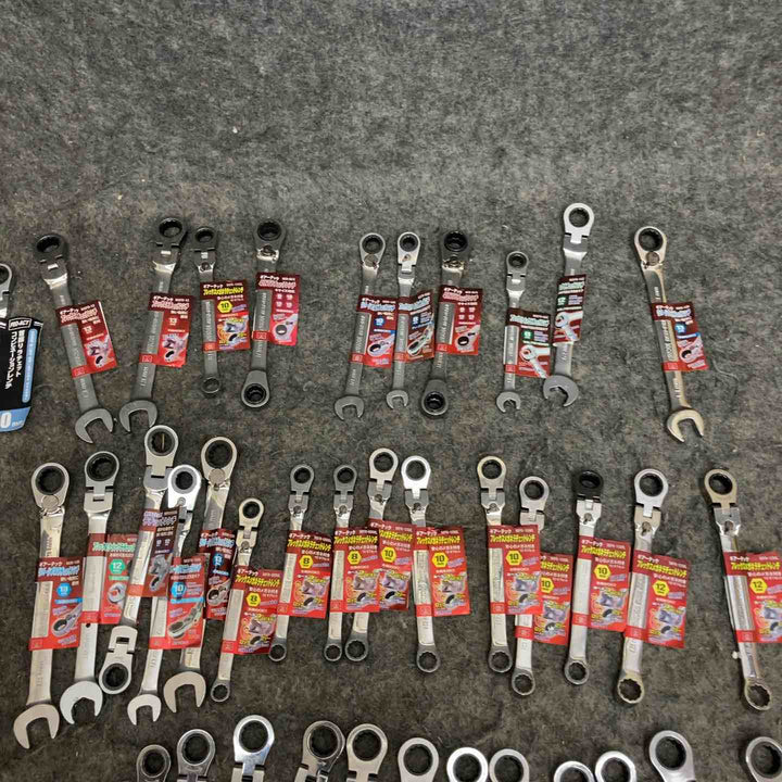ギアレンチ まとめ サイズ 種類複数 約120点 約10kg 首振り フレックス メガネ コーナン SK11【鴻巣店】