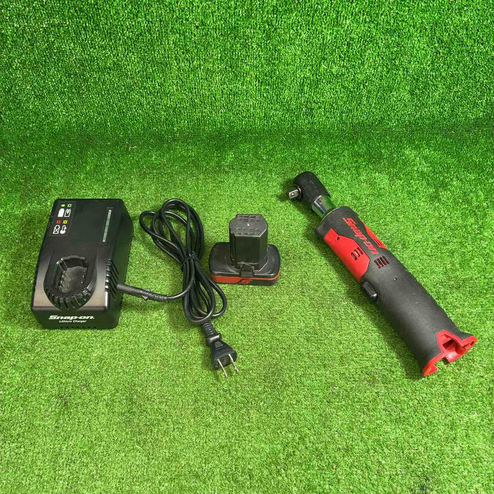 スナップオン（SNAP-ON) 3/8コードレスラチェットレンチ　電動　CTRJ761A 赤色【藤沢店】