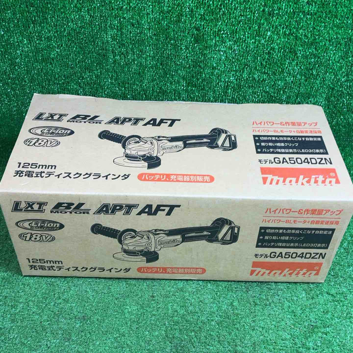 マキタ(makita) 125mmコードレスディスクグラインダ GA504DZN (GA504DN)【藤沢店】