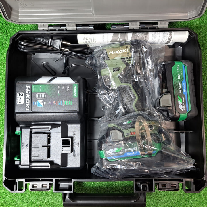 【未使用品】ハイコーキ(HIKOKI ※旧:日立工機) コードレスインパクトドライバ フォレストグリーン WH36DD(2XHGSZ)【桶川店】
