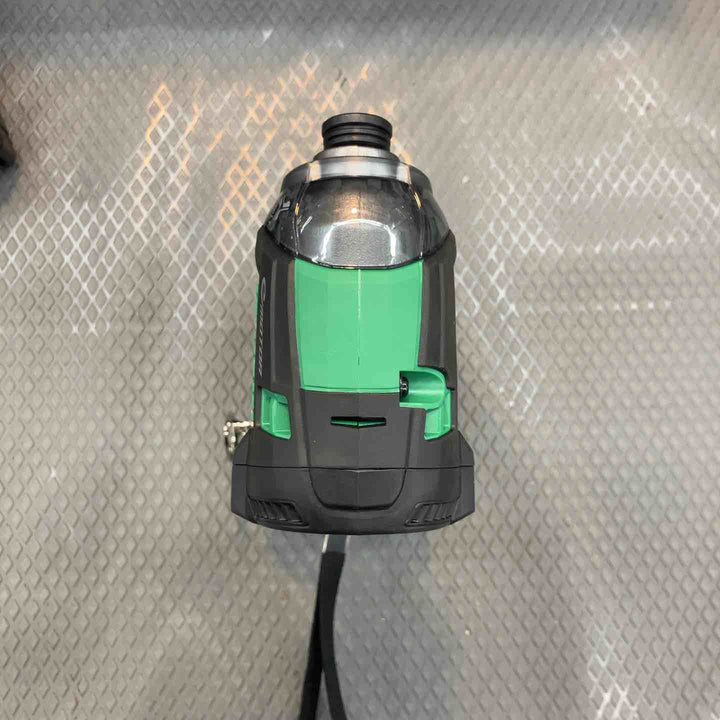 【中古品】HiKOKI(ハイコーキ) 18V 充電式 インパクトドライバ WH18DC  バッテリー1個・充電器・ケース付 WH18DC(XPZ), アグレッシブグリーン【所沢店】
