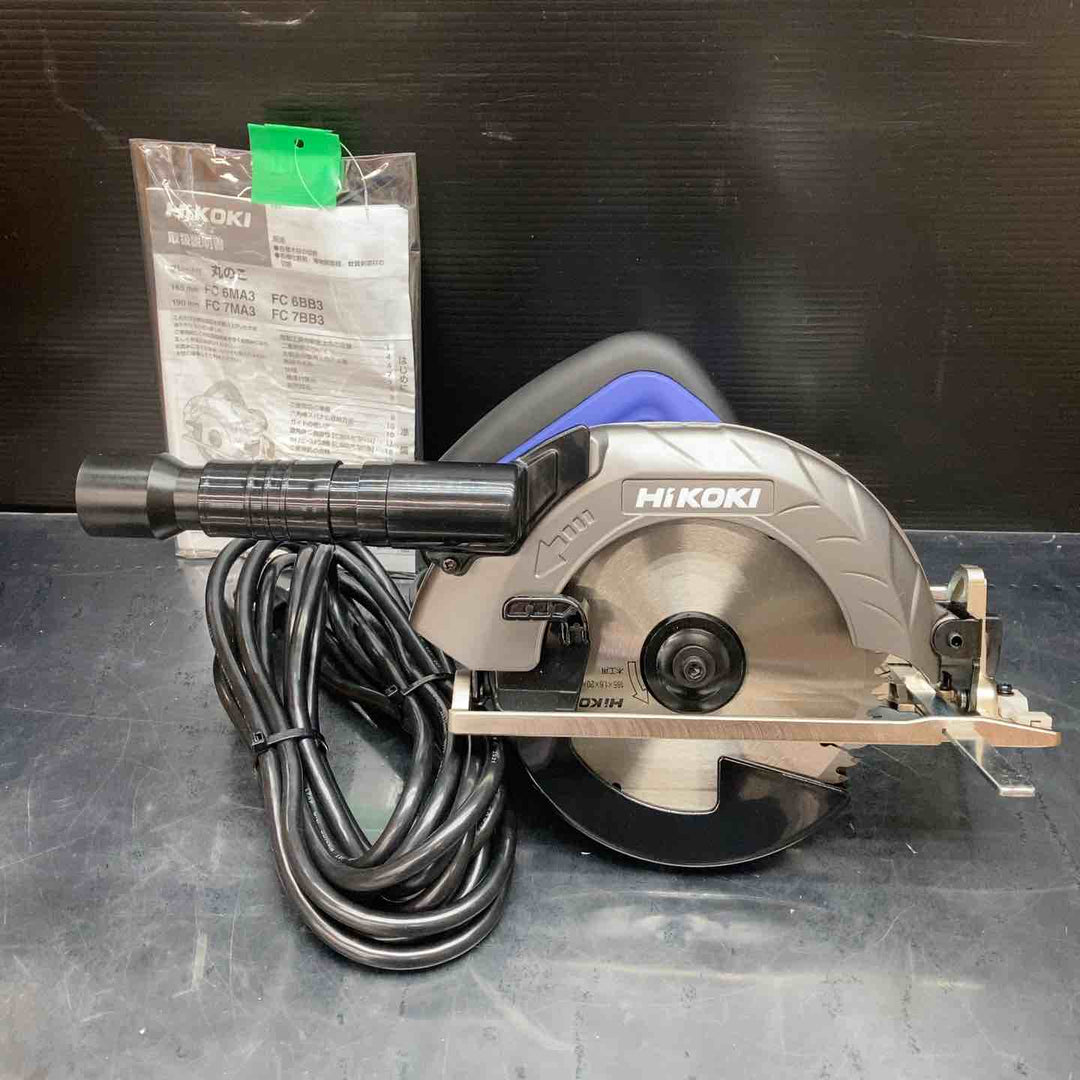 ☆ハイコーキ(HIKOKI ※旧:日立工機) 165mm電気丸のこ  FC6MA3【川越店】