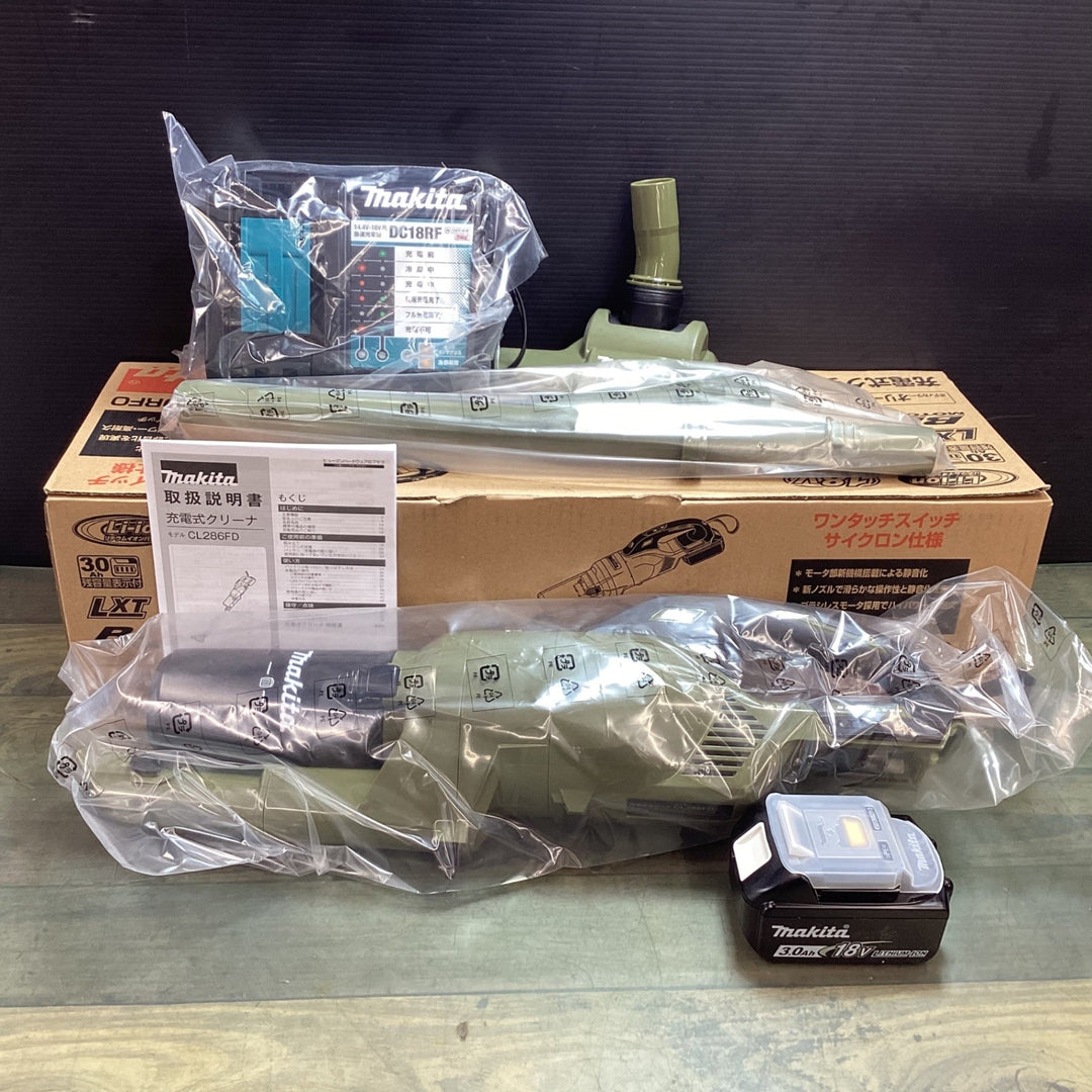 【未使用】マキタ(makita) コードレスクリーナー CL286FDRFO【川越店】