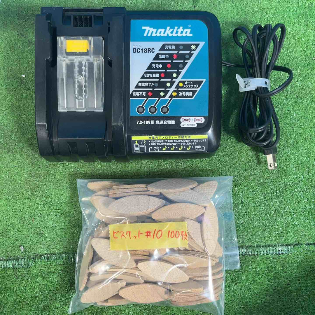 ★マキタ(makita) コードレスジョイントカッタ PJ180DRG ビスケット100枚付 代用ケース【岩槻店】