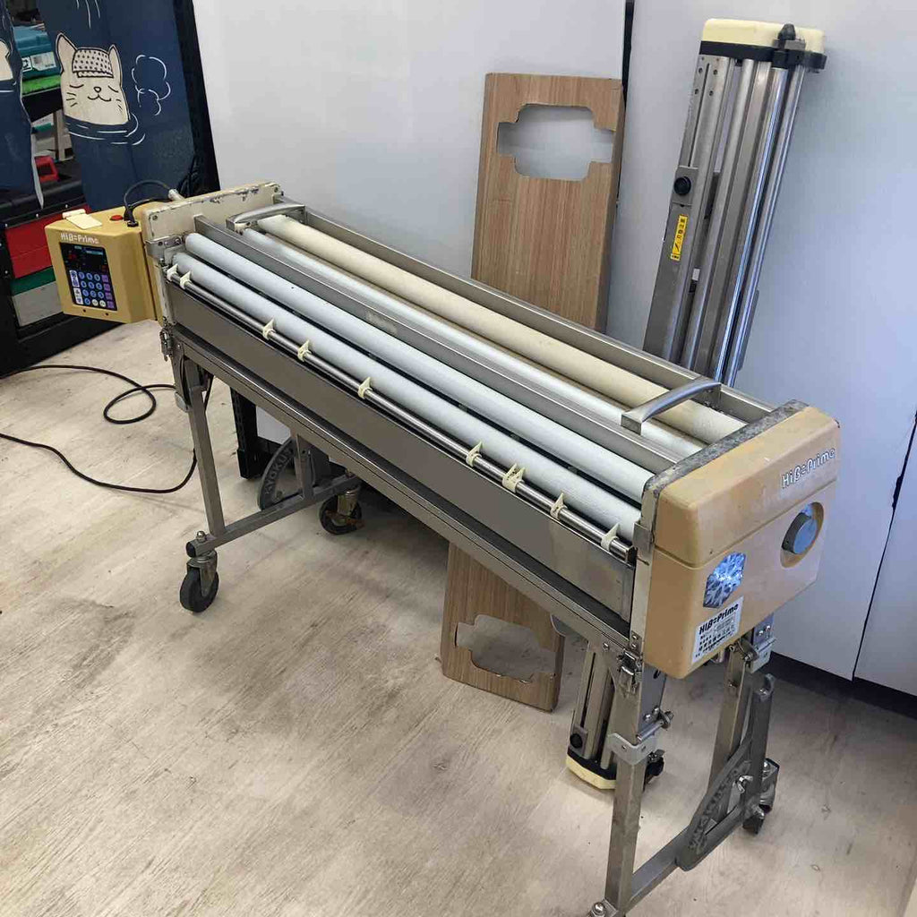 極東産機 極東産機 HiB-primeクロス糊付機 壁紙糊付け機 現状