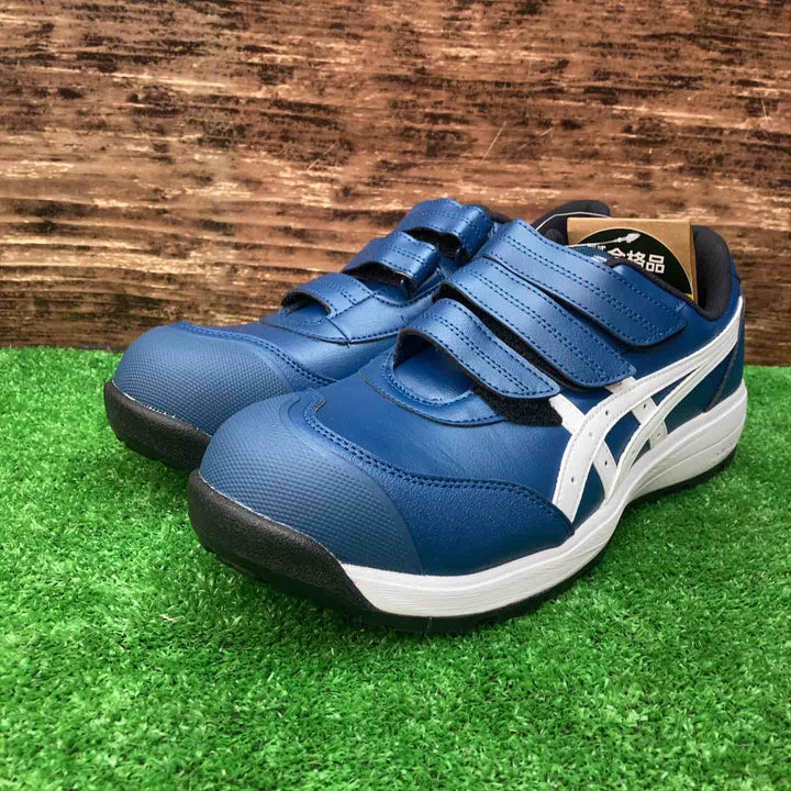 ◇[アシックス]安全靴 作業靴 ウィンジョブ MAKOBLUE/WHITE CP311　1273A110-400　28.0cm【川越店】