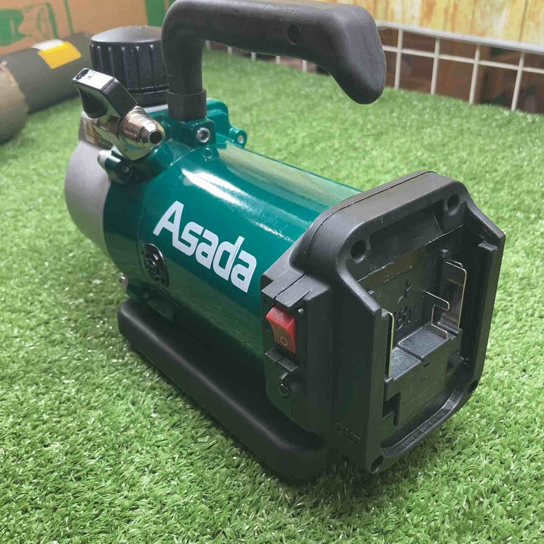 アサダ(ASADA) 18Vコードレス真空ポンプ【本体のみ】 モデル：1.5CFM-BN 【川崎店】