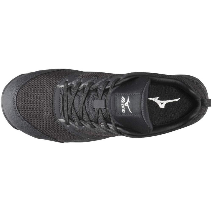 [ミズノ] 安全靴 オールマイティ VS 軽量 紐 メッシュ JSAA・普通作業用(A種) ブラック×シルバー 26 cm 3E【越谷店】
