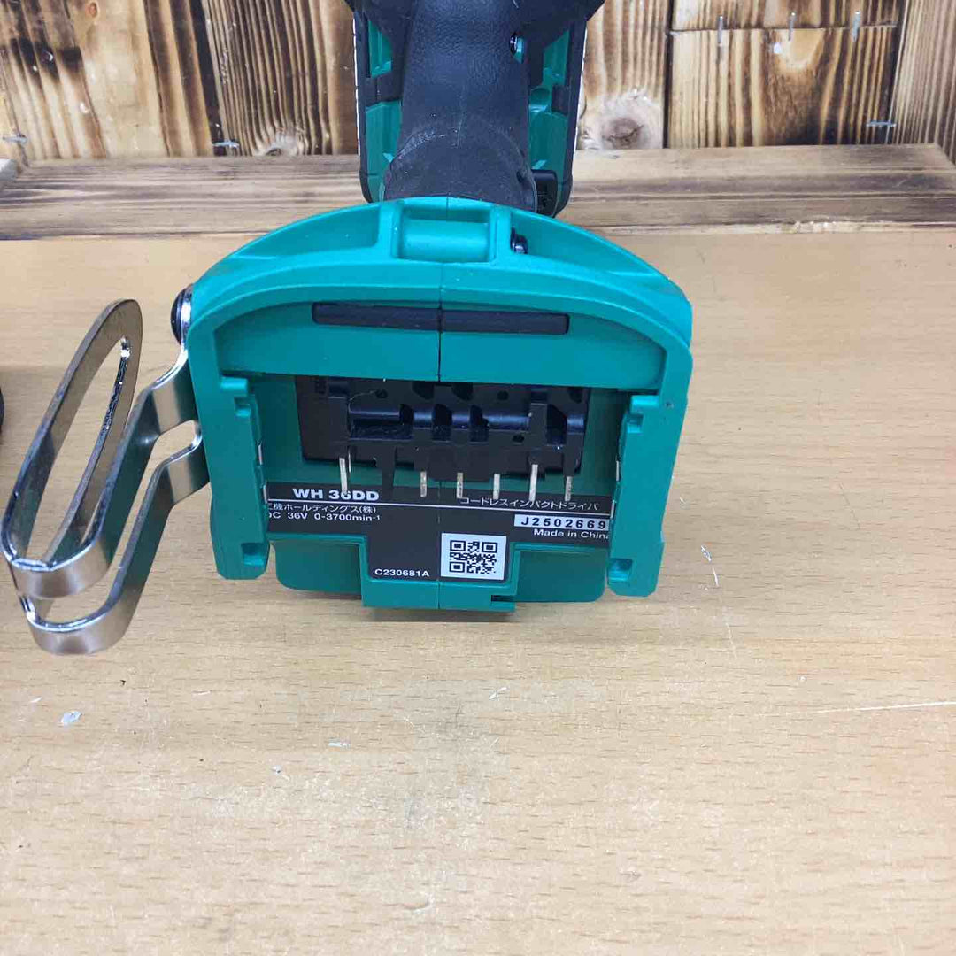 ★ハイコーキ(HIKOKI ※旧:日立工機) コードレスインパクトドライバ アグレッシブグリーン WH36DD(2XHLSZ)【越谷店】