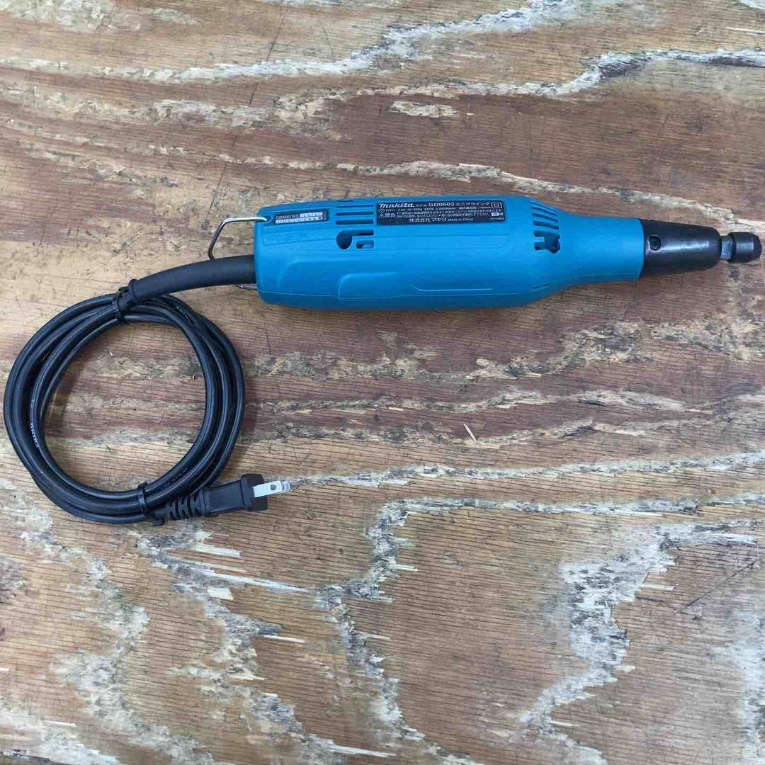 【美品】☆マキタ(makita) ミニグラインダ GD0603 6mm 100V【柏店】