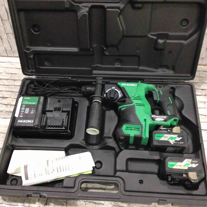 ★ハイコーキ(HIKOKI ※旧:日立工機) コードレスハンマドリル DH36DPA(2XP)【藤沢店】
