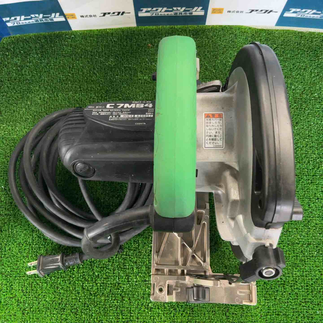★ハイコーキ(HIKOKI ※旧:日立工機) 丸のこ C7MB4【草加店】