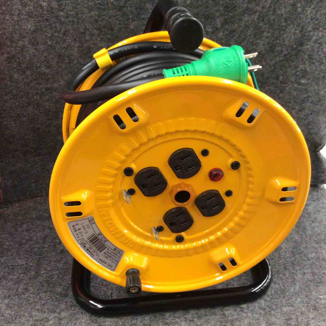 【未使用品】 日動 電工ドラム アース付 20M NP-E24F コードリール 【鴻巣店】