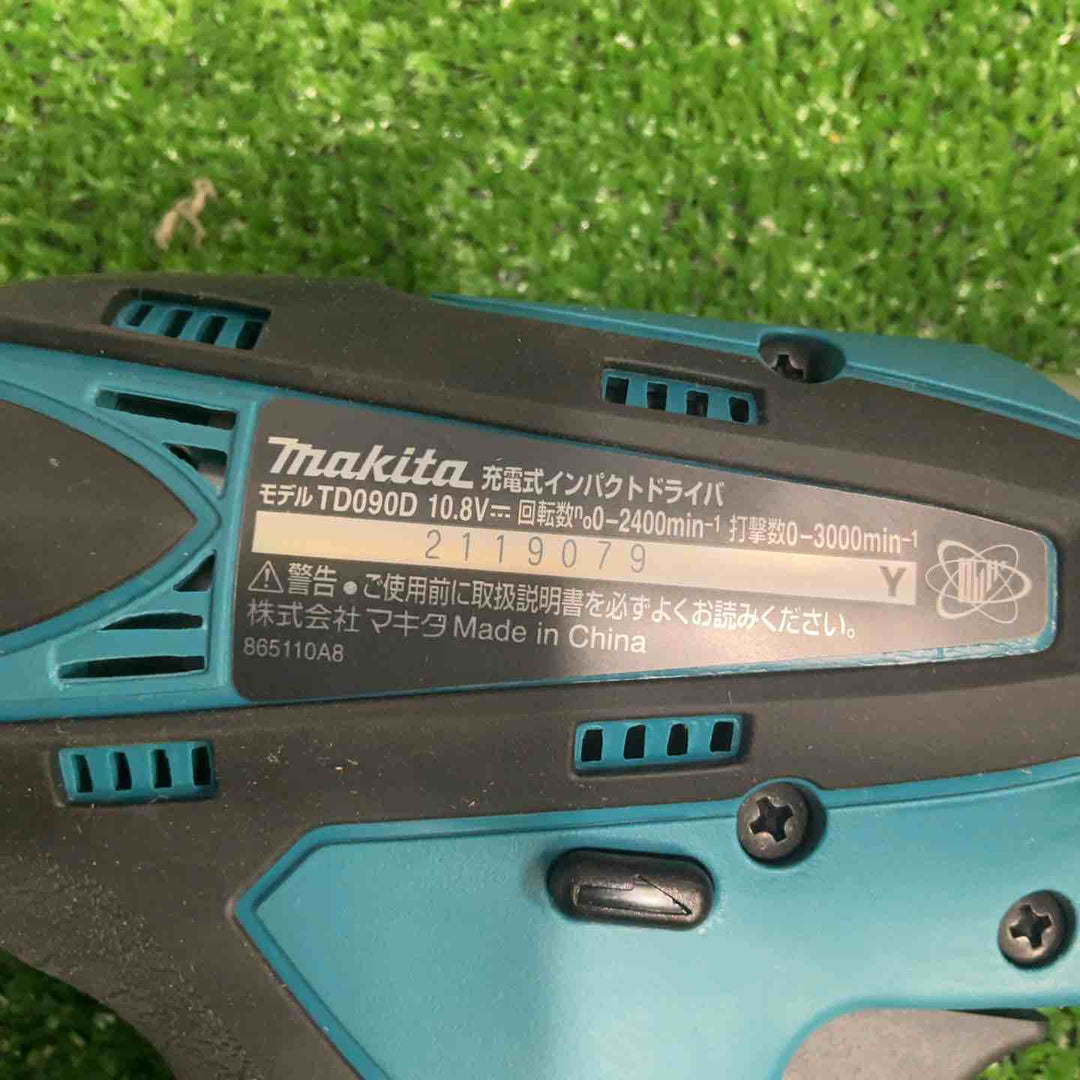 ◇マキタ(makita) コードレスインパクトドライバ TD090DZ【草加店】