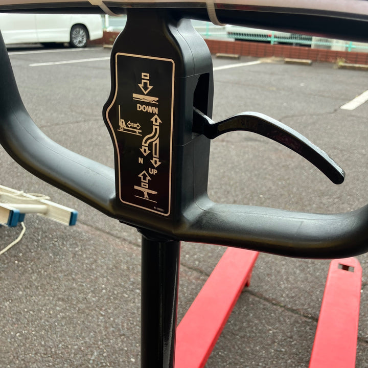 【店頭受取り限定】ニチユ パレットトラック ハンドリフト PT10S-18-100 荷重1000kg パレットリフト・運搬【川口店】