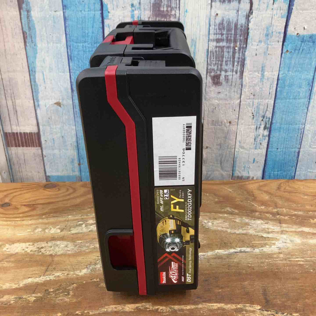 【未使用品/送料無料】★マキタ(makita) コードレスインパクトドライバー TD002GDXFY 40V フルセット フレッシュイエロー【柏店】