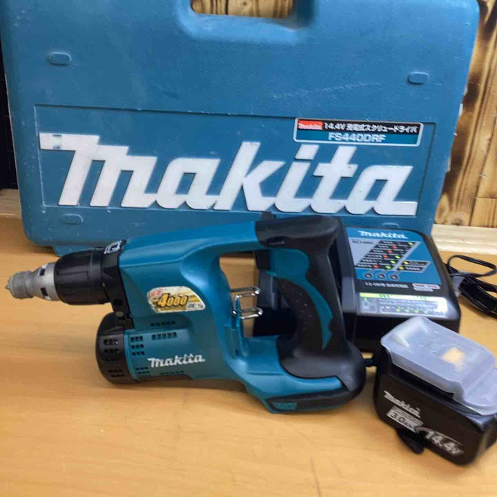 ◇マキタ(makita) コードレススクリュードライバー FS440DRF 14.4Vバッテリー1個 充電器付【越谷店】
