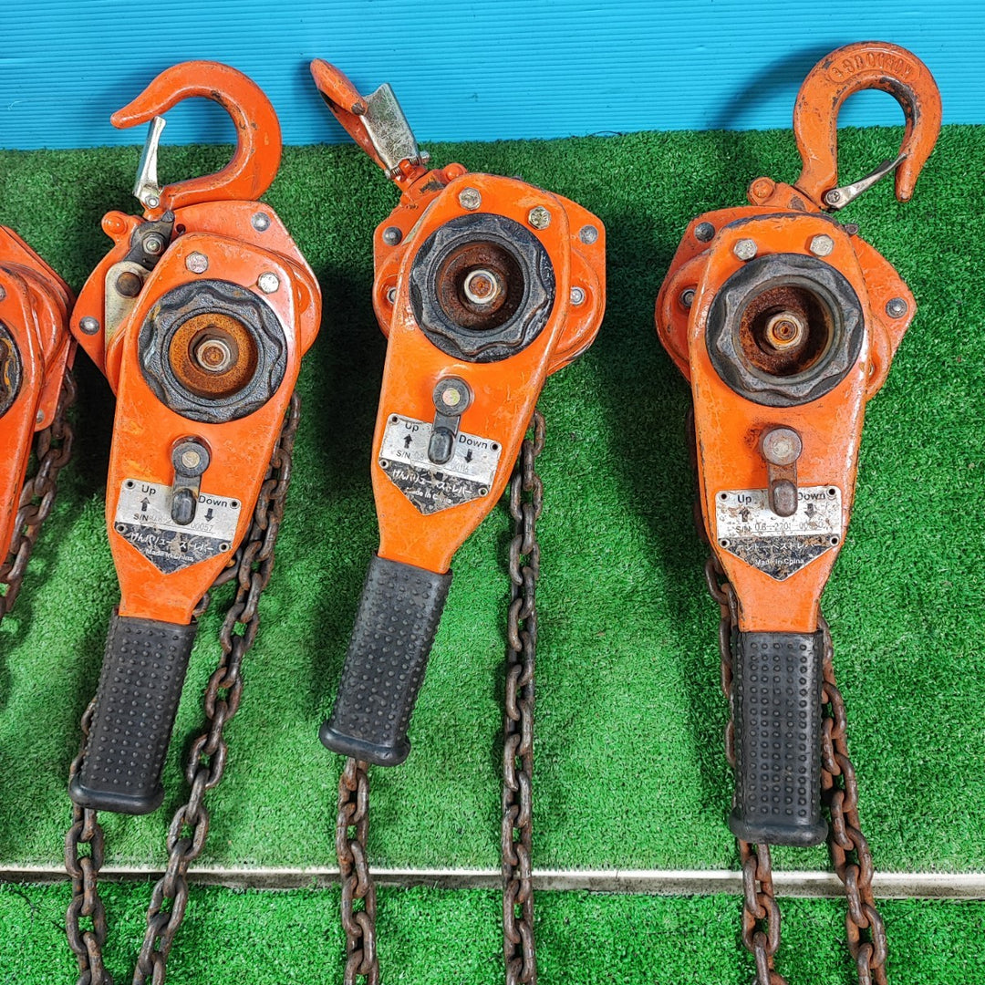 ▼レバーブロック 0.8t げんバリュー　ベストレバー（レバーホイスト） 6個セット【岩槻店】