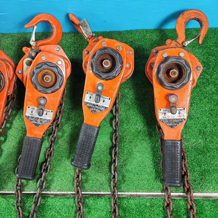▼レバーブロック 0.8t げんバリュー　ベストレバー（レバーホイスト） 6個セット【岩槻店】