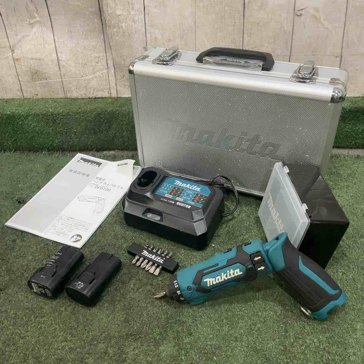 ★マキタ(makita) コードレスドリルドライバー DF012DSHX 7.2V 動作確認済【川口店】
