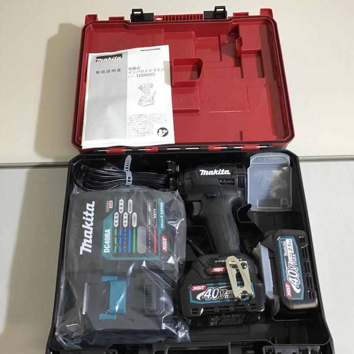 【未使用品】★送料無料★マキタ makita 40V コードレスインパクトドライバー TD002GRDXB【戸田店】