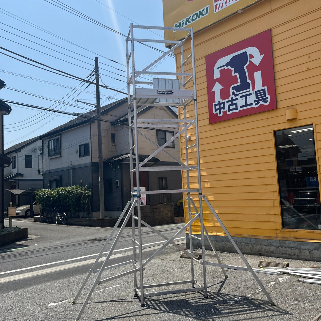 【店頭受取り限定】ハセガワ　高所作業台　ローリングタワー　STV2.0 快適ステージ【草加店】