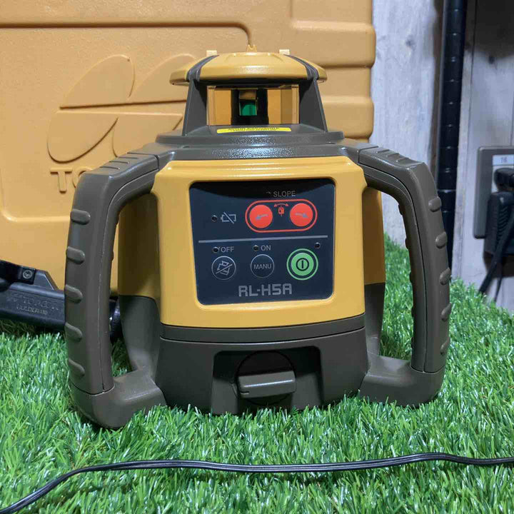 ★トプコン(TOPCON) ローテーティングレーザー RL-H5ADB(乾電池仕様)/デジタル受光器LS-100D付【戸田店】