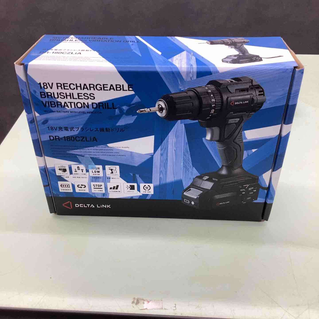 高儀 DELTA LINK 18V 充電式 ドライバドリル DR-180CZLiA
