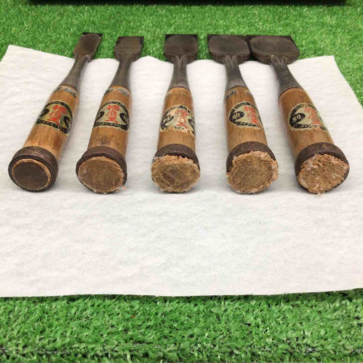 【中古品】 鑿 のみ 播磨王 10本組 【鴻巣店】
