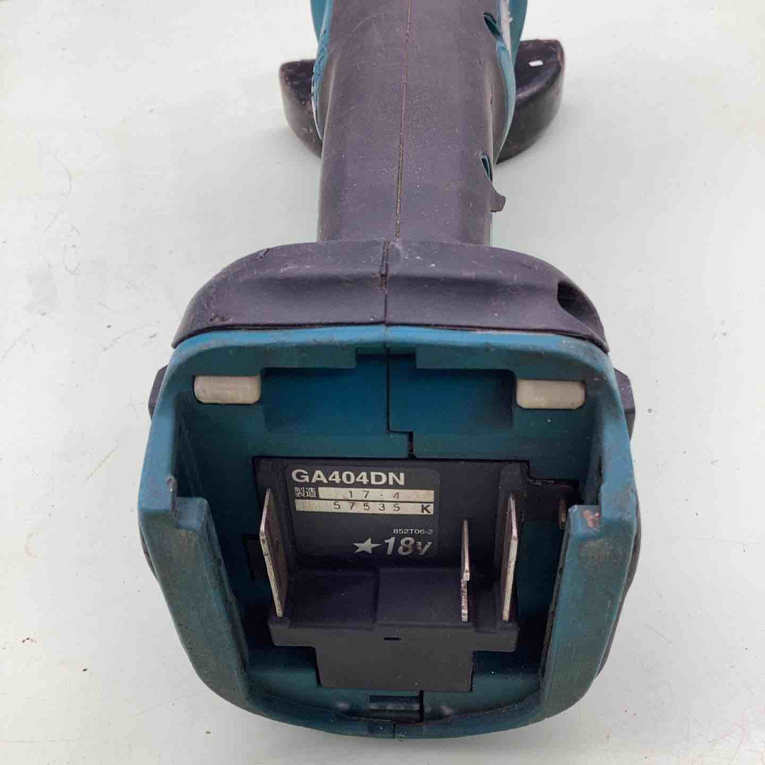 ☆マキタ(makita) 100mmコードレスディスクグラインダ GA404DZN (GA404DN)【越谷店】