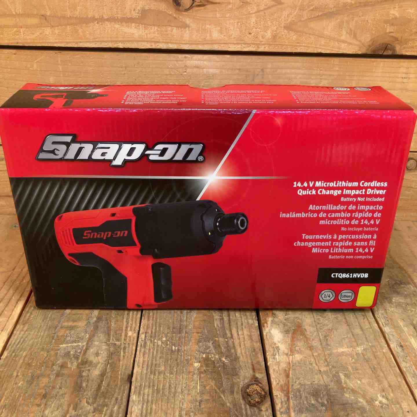 Snap-on CTQ861GDB 14.4V コードレスインパクトレンチ スナップオン 未
