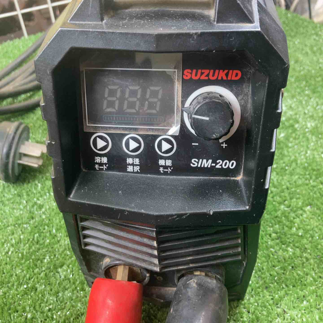 【現状品】SUZUKID アーク溶接機　SIM-200【川崎店】