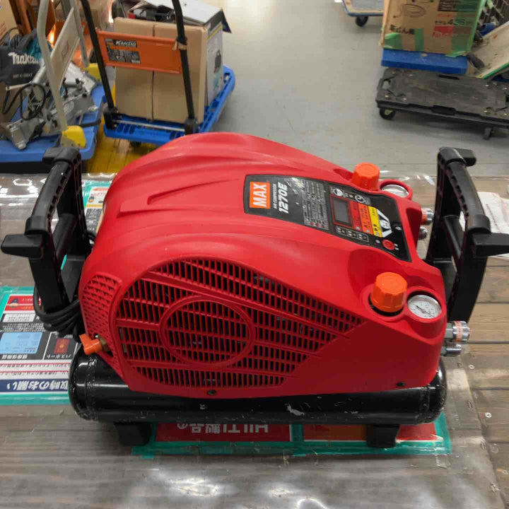 ★マックス(MAX) エアコンプレッサー AK-HH1270E_レッド【戸田店】