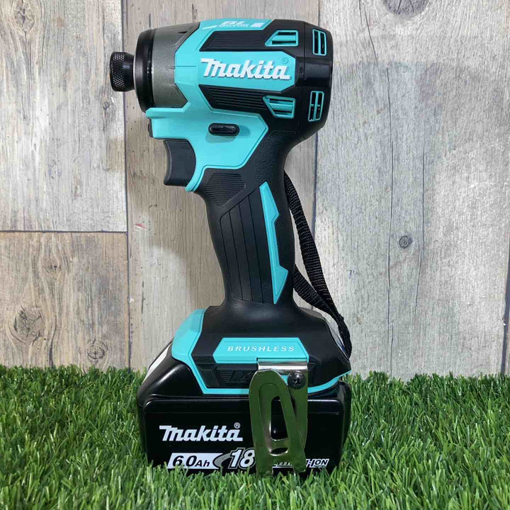 ★マキタ(makita) 18Vコードレスインパクトドライバ TD173DGXTB ターコイズブルー 限定色【戸田店】
