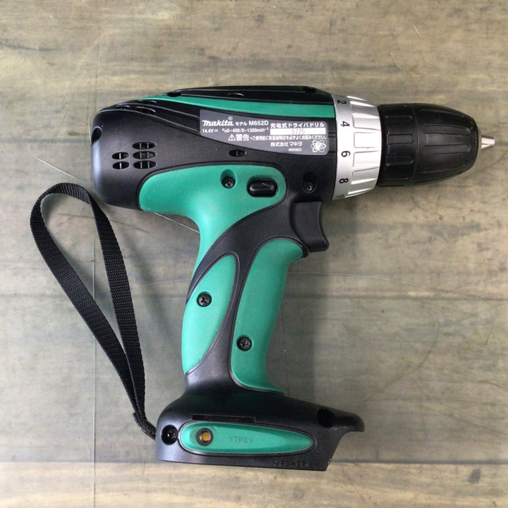〇マキタ 充電式ドライバドリル 14.4V 本体付属バッテリー1個搭載モデル M652DS 【東大和店】