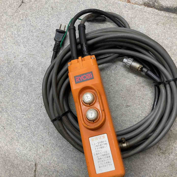 【中古品】京セラ リョービ ウインチ WI-125 ワイヤー5mmｘ20Ｍ  荷重130kg【八潮店】