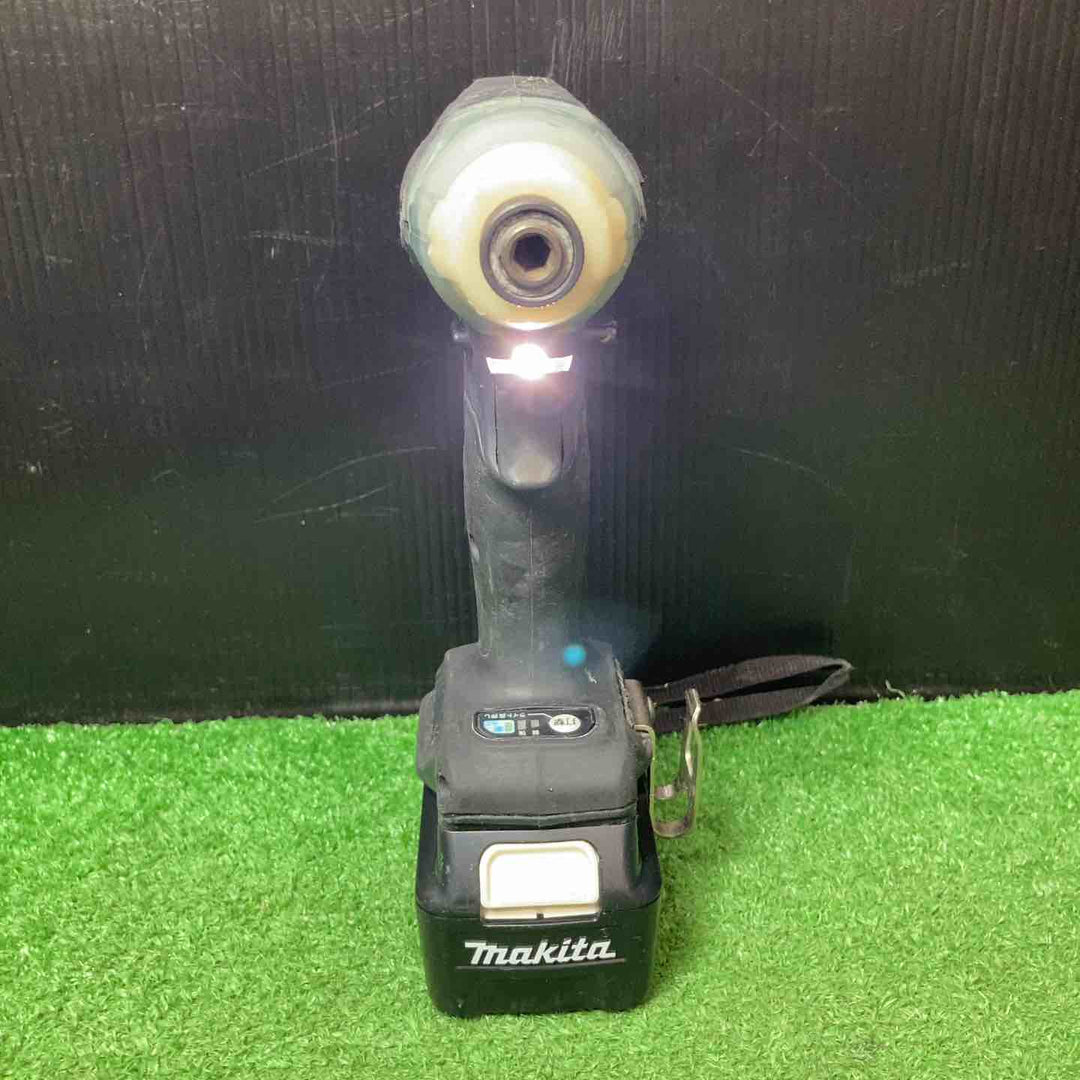 【現状品】◇マキタ(makita) コードレスインパクトドライバー TD111DZB 充電器、バッテリー×1(10.8V/4.0Ah) 付き【岩槻店】