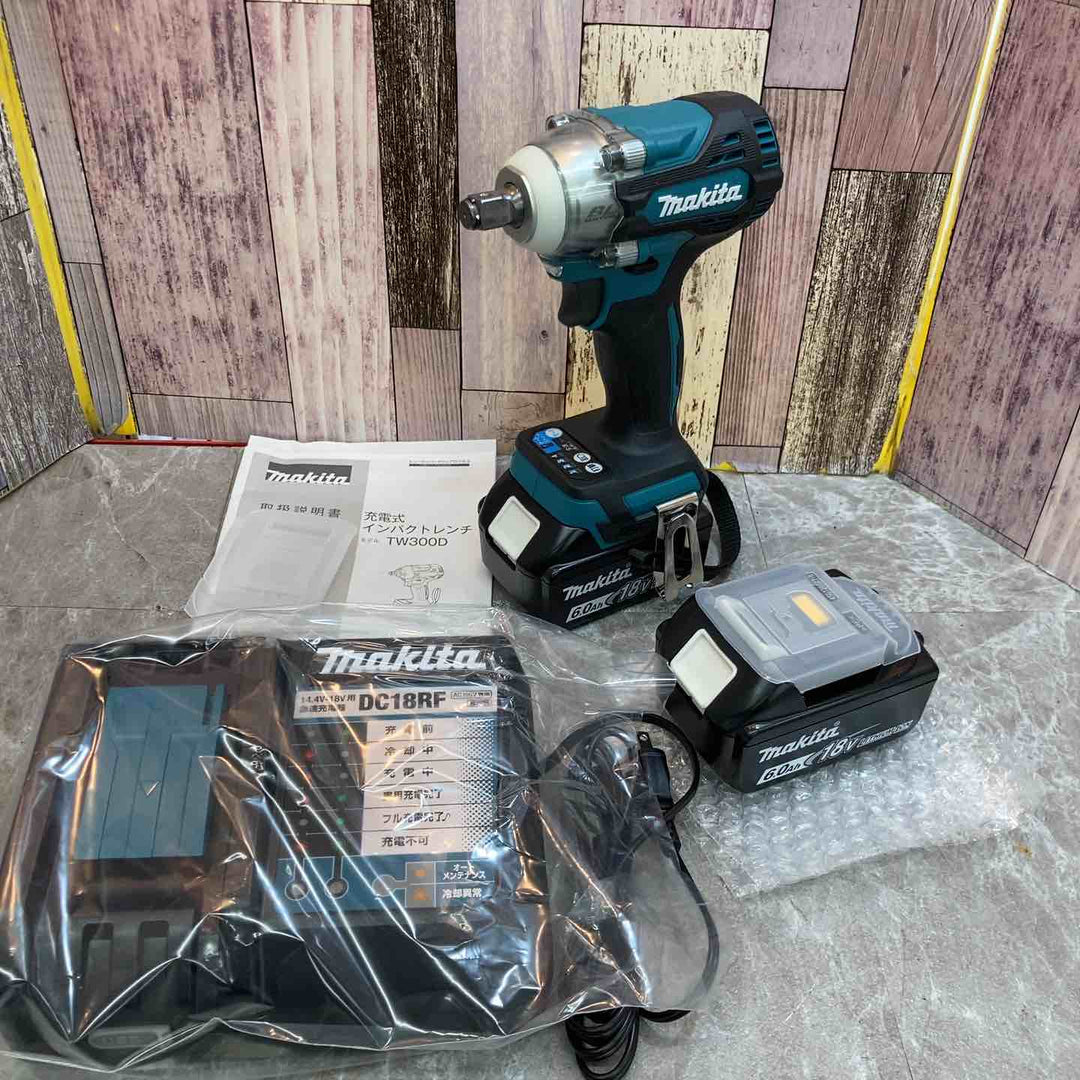 【未使用品】★マキタ(makita) コードレスインパクトレンチ TW300DRGX【八潮店】